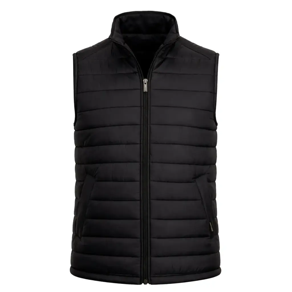 [31H-XS-NEG] REIMER Men's Panama Vest (Black, XS)
