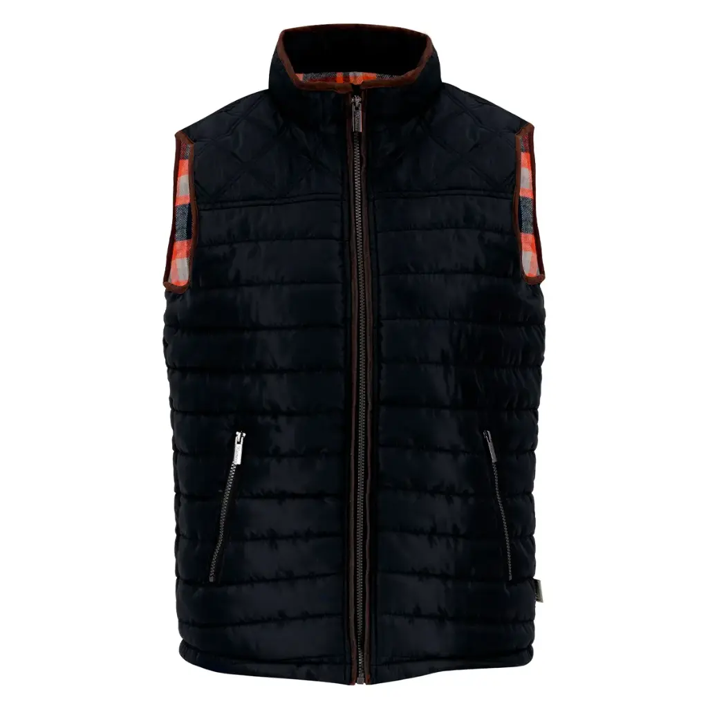 [75H-S-NEG] REIMER Chaleco Hombre Agra (Negro, S)