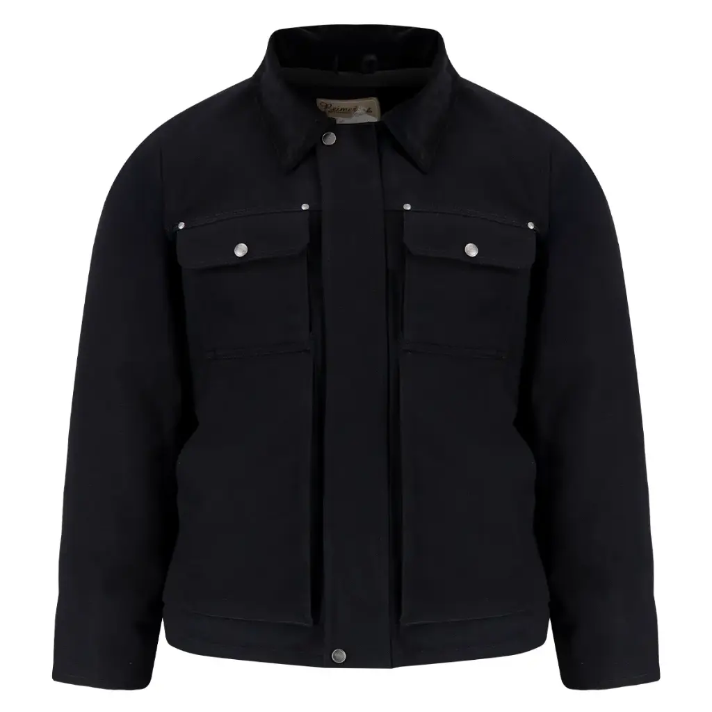 [63H-S-NEG] REIMER Men's Jakarta Jacket (Black, S)